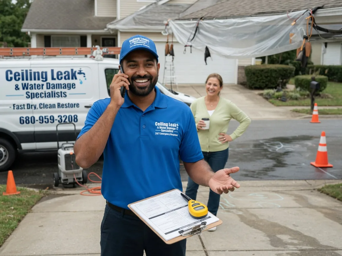 Ceiling Leak Cleanup Wildwood, FL FAQs